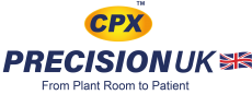 Precision logo2022 stacked White Background