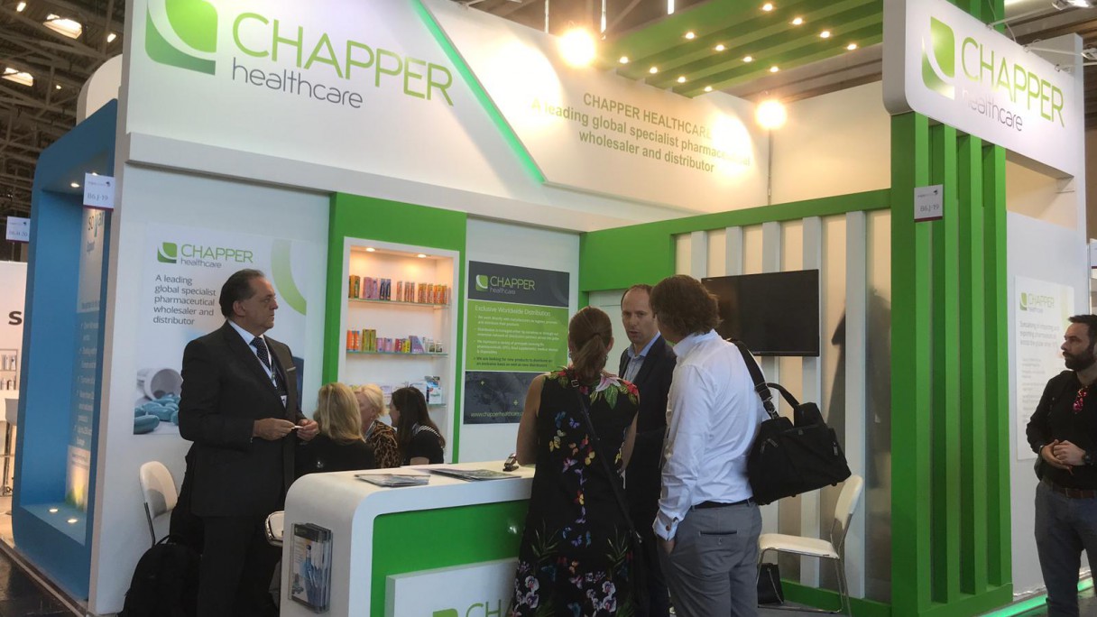 CHAPPER healthcare exhibits at Expopharm 2022 to help European partners